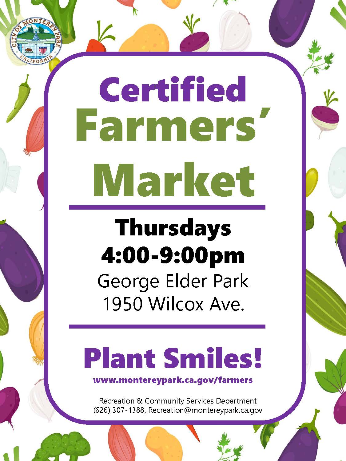 Farmers Market flyer
