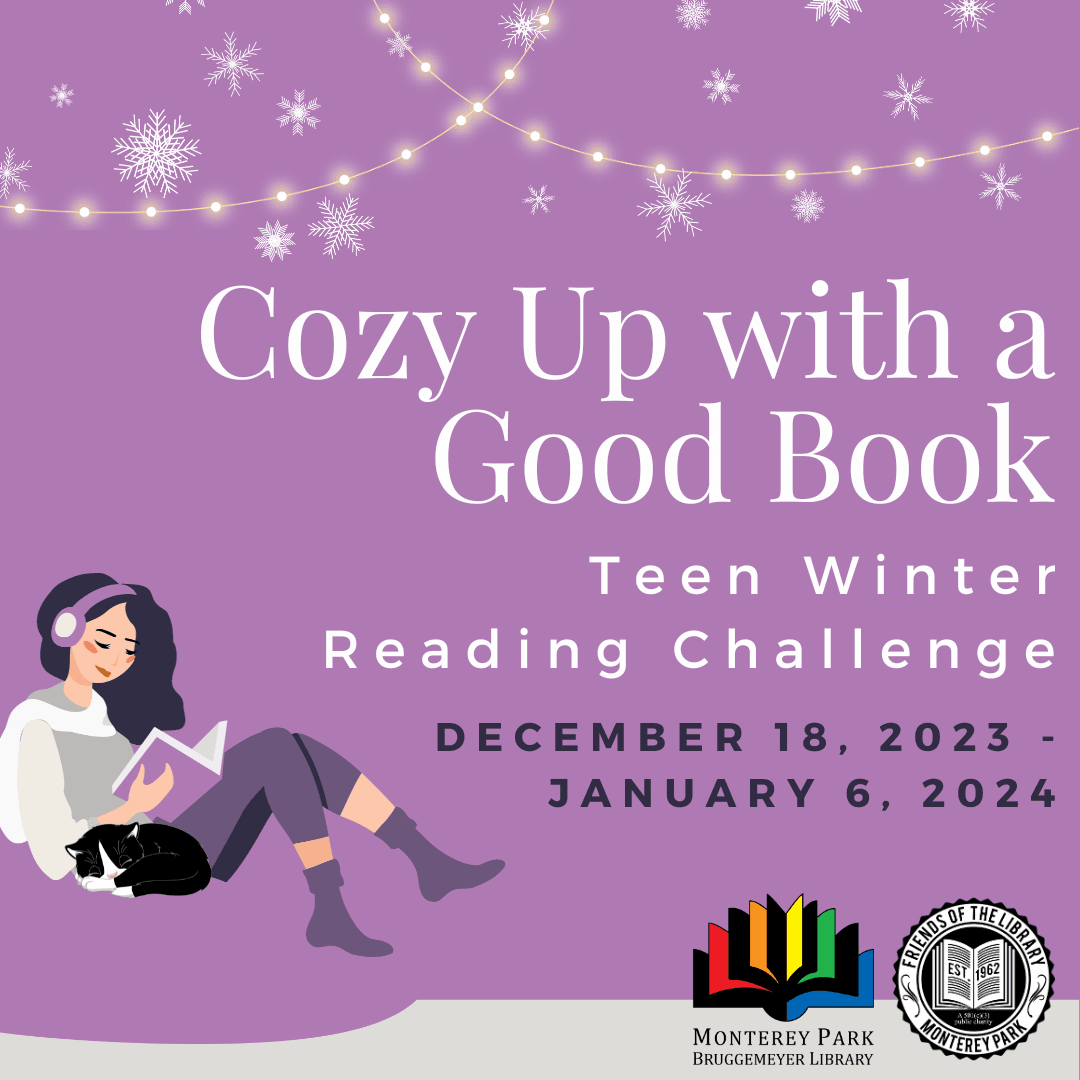 Copy of Cozy Up with a Good Book Teen Winter Reading Challenge  (Instagram Post)