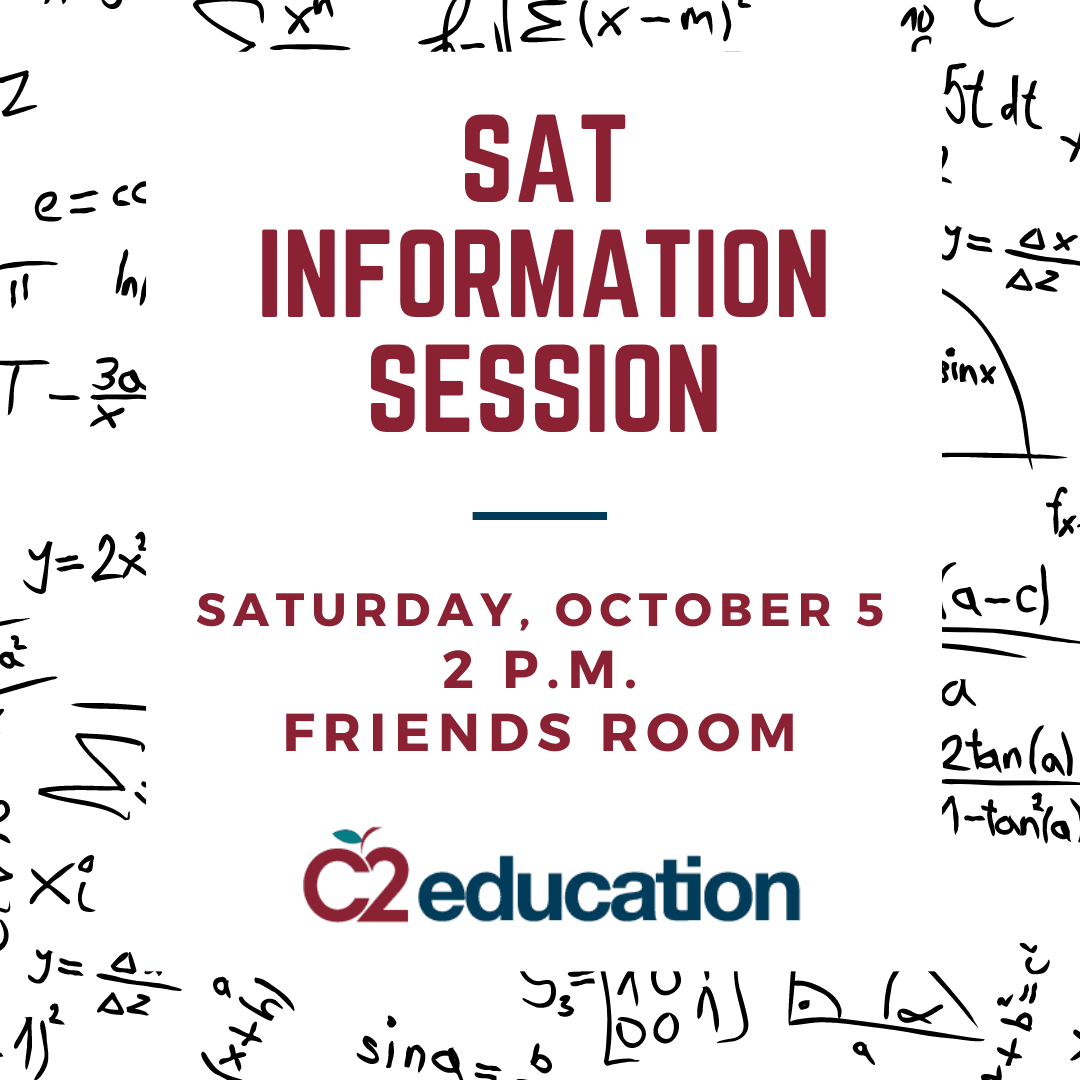 SAT Information Session on October 5, 2024