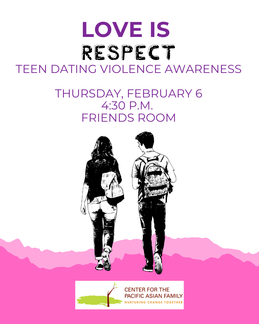 Love is Respect Teen Dating Violence Awareness Program Announcement