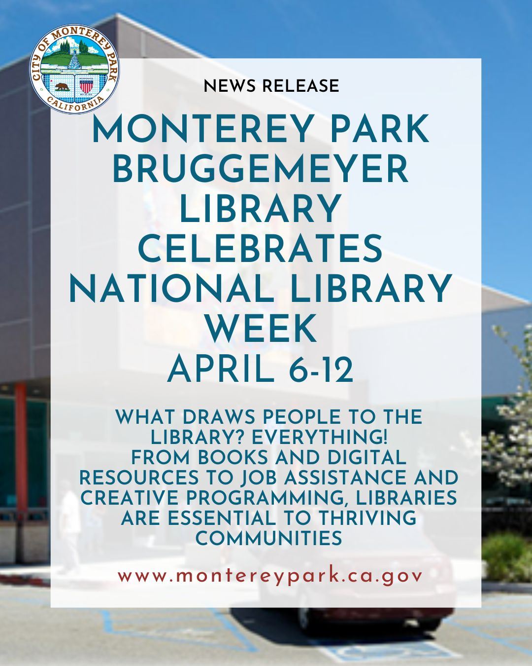 MPK News Release Library Week image.