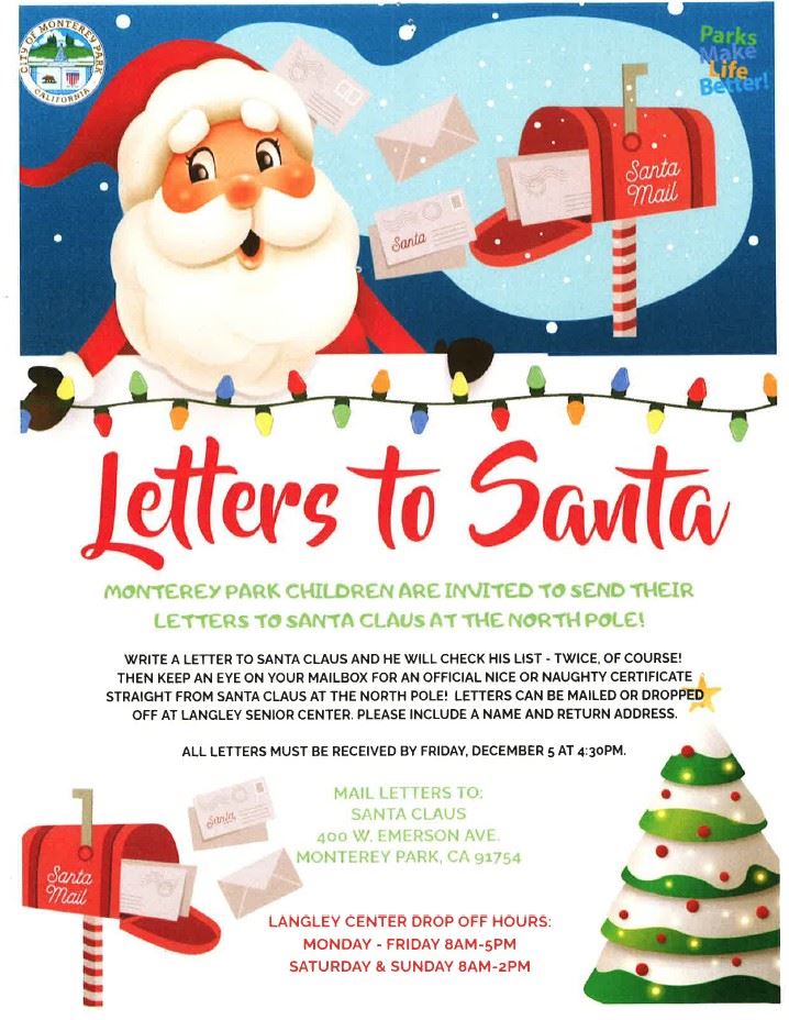 Letters to Santa 2025