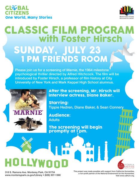 Classic Film Program with Actress Diane Baker