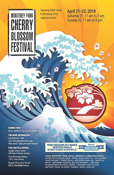 Cherry Blossom Festival 2018 Poster