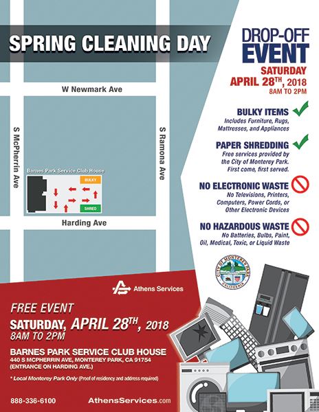 Spring Cleaning Day flyer 4-28-18