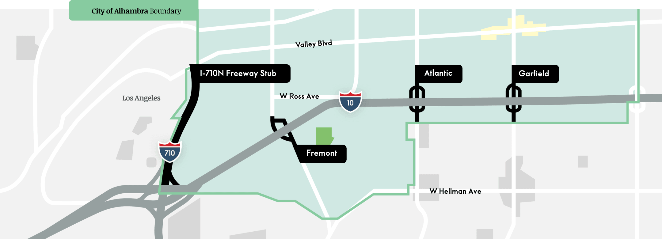 advancing alhambra project map