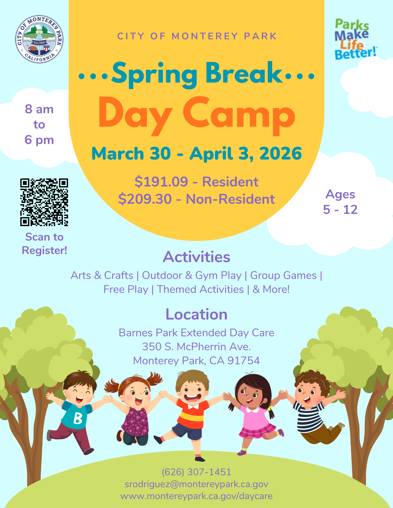 Spring Break Day Camp 2026