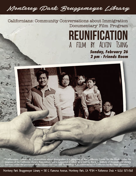 Library Presents Reunification Documentary Film Screening and Discussion